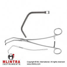 Satinsky Atrauma Tangential Occlusion Clamp Stainless Steel, 26 cm - 10 1/4"